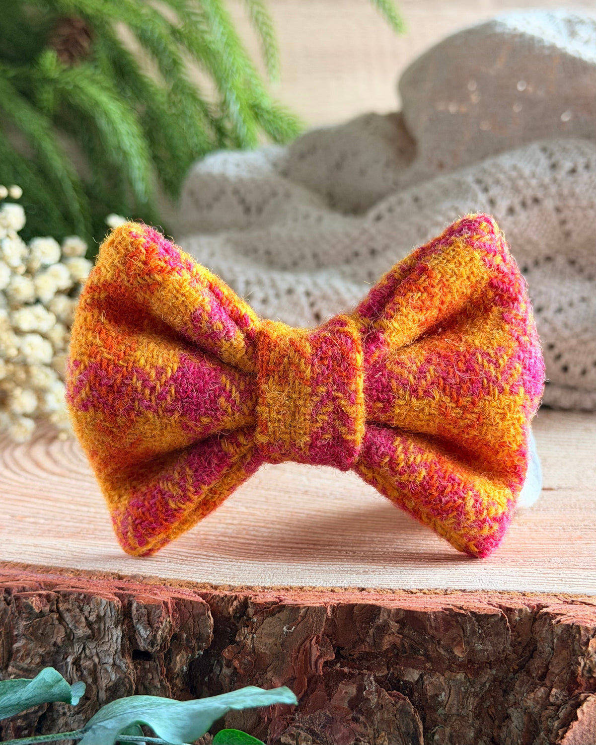 Design Your Own Harris Tweed® Dog Bow Dash Of Hounds