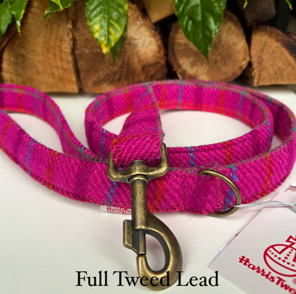 Design Your Own Harris Tweed® Dog Lead Dash Of Hounds